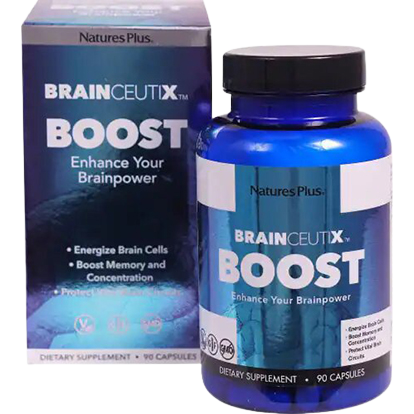 Nature's Plus BrainCeutix Boost Vegetarian Capsules