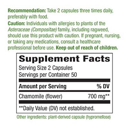 Nature's Way Chamomile Flower