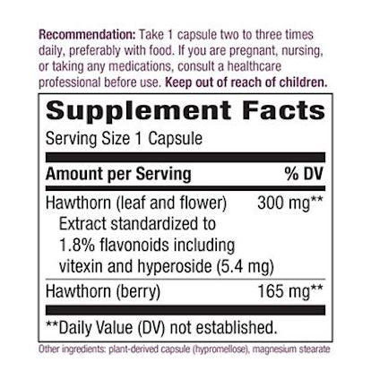 Extrait d'aubépine Nature's Way