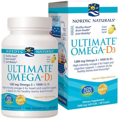Nordic Naturals Ultimate Omega-D3
