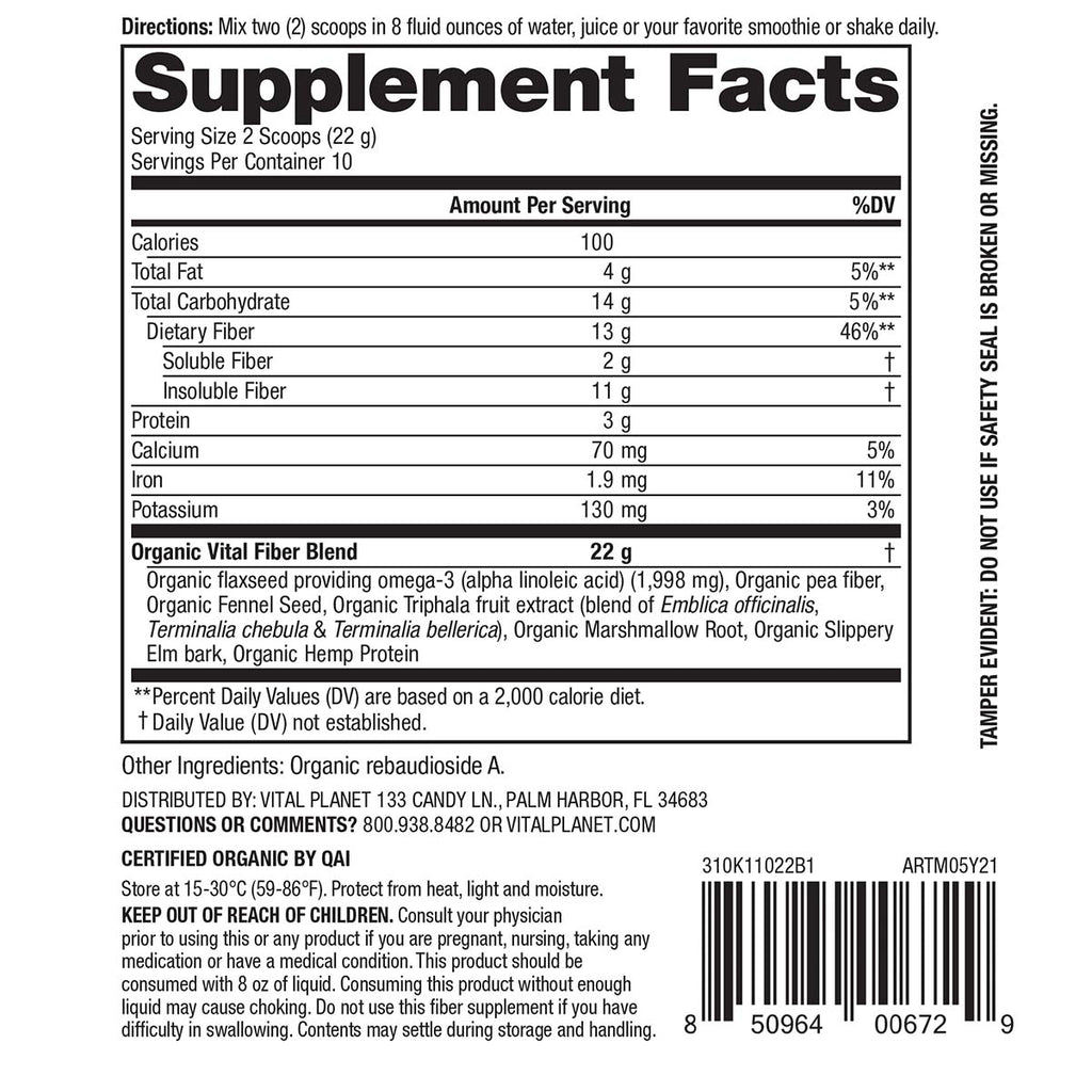 Vital Planet Vital FIBER