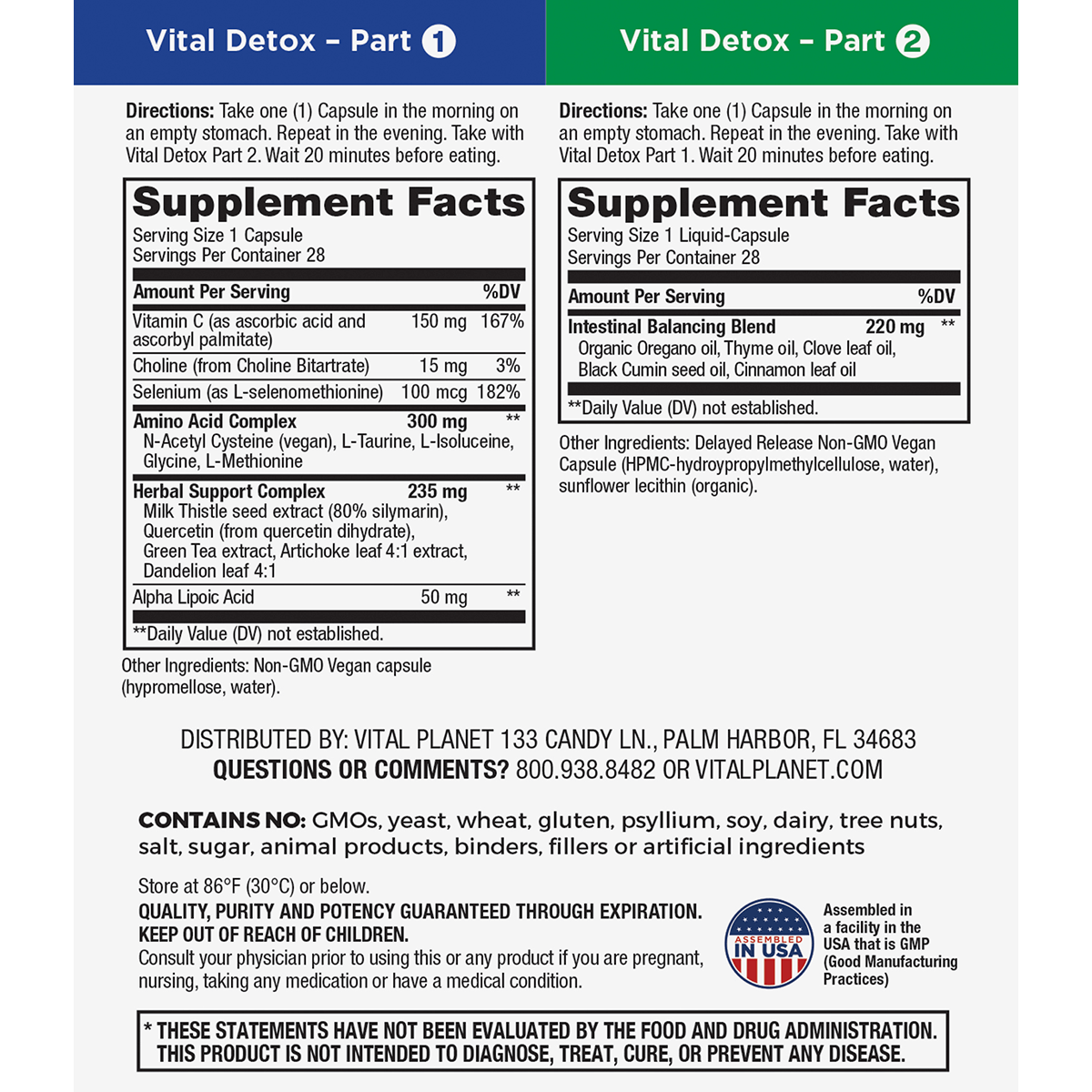 Vital Planet Vital DÉTOX