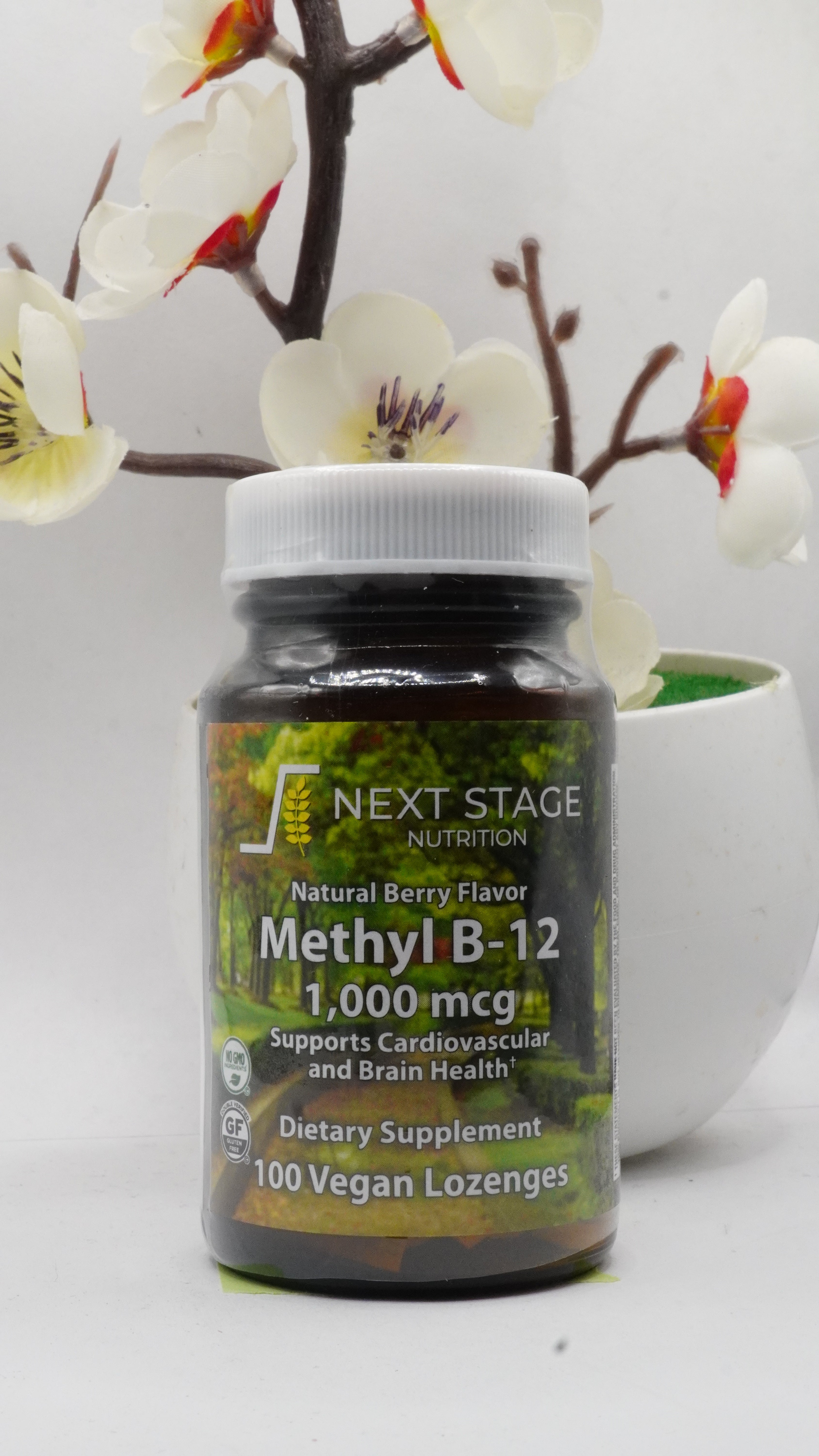 Next Stage Méthyl B-12 1 000 mcg Saveur Baies Naturelles