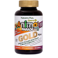 Nature's Plus Animal Parade Gold Multi Sugar Free Chewable with 500 IU D3 Cherry Flavor
