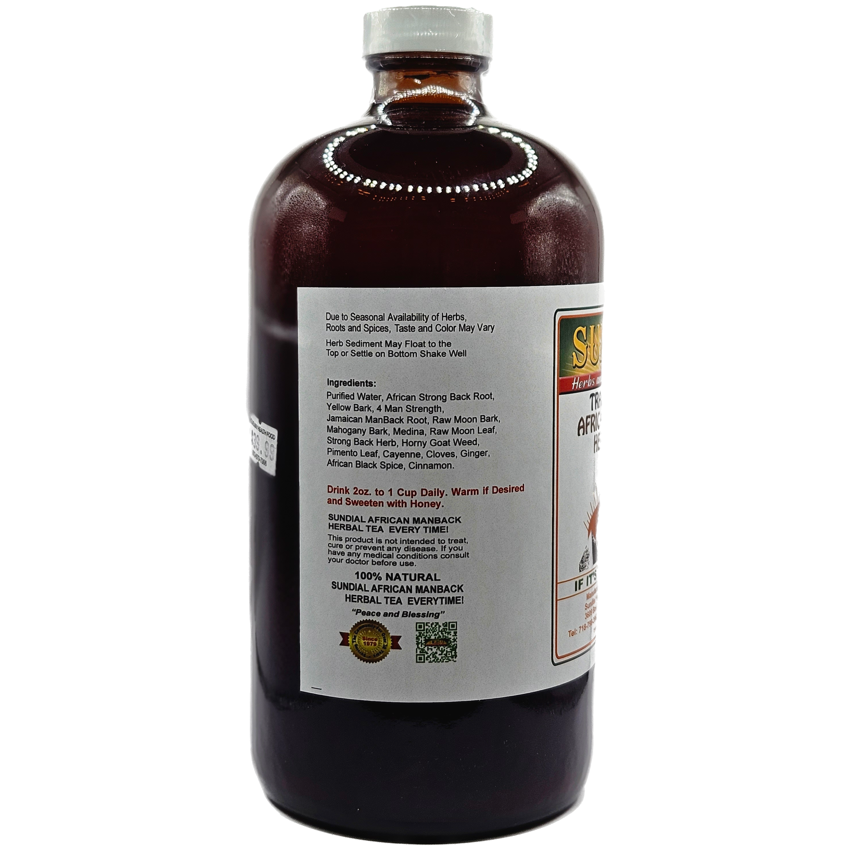Sundial Traditional African Manback Herbal Tea