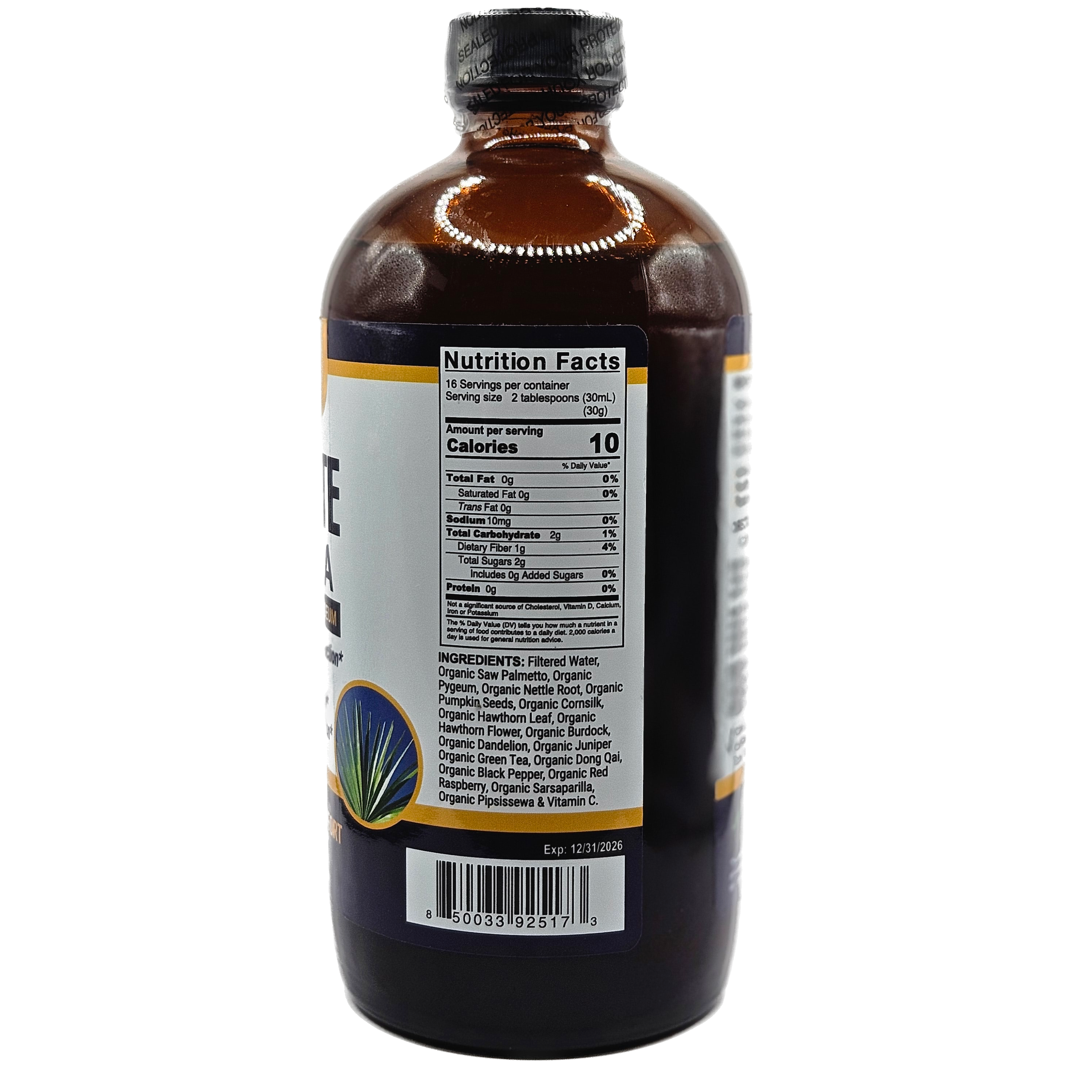 Natural Herbal Labs Prostate Formula 16 fl oz
