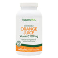 Natures Plus Vitamine C à Croquer Goût Orange 1000 mg