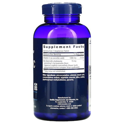 Life Extension Vitamine C et Phytosome de Bio-Quercétine