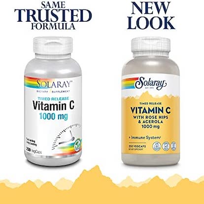 Solaray Vitamine C Cynorhodon & Acérola 1000 mg