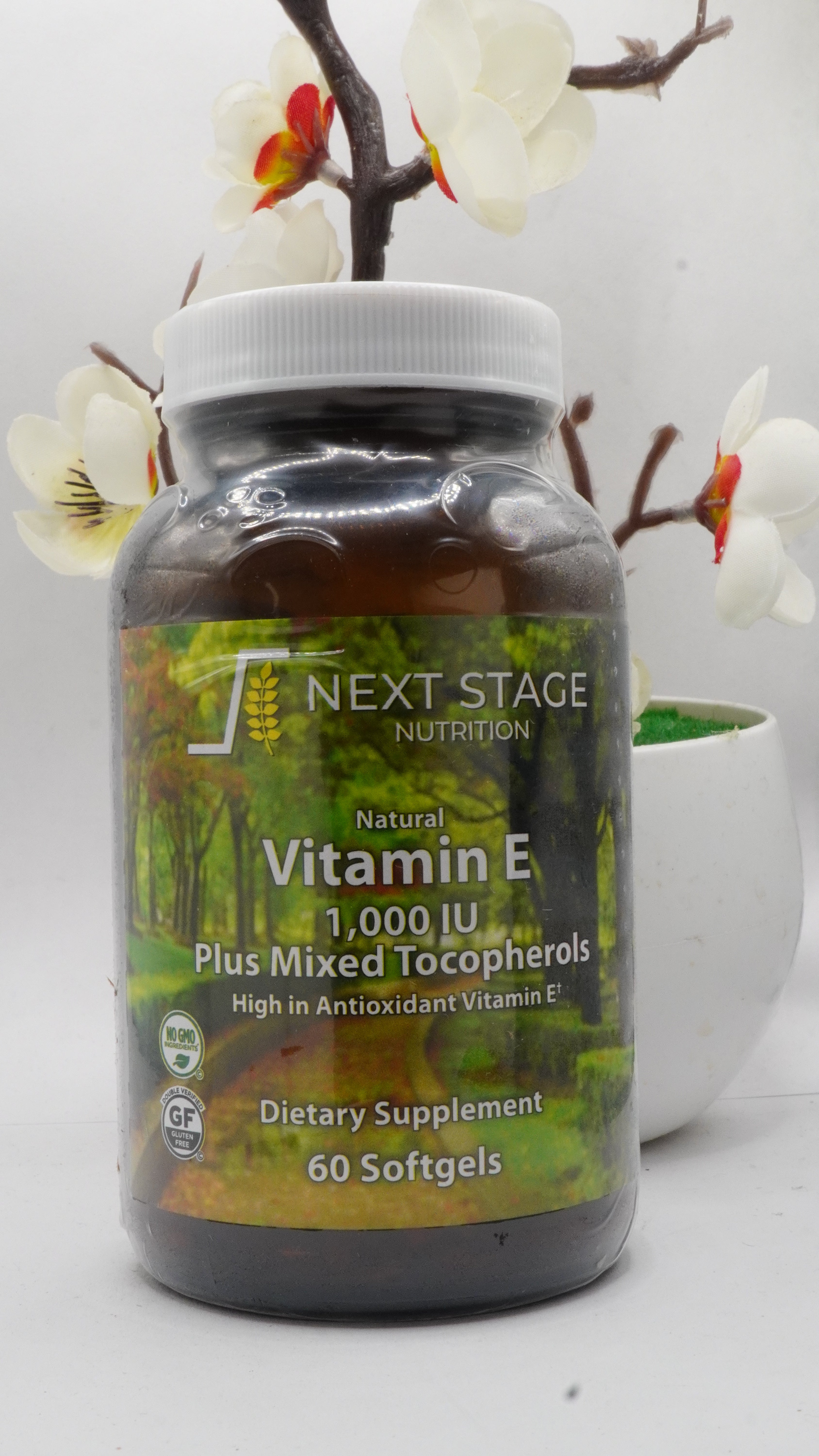 Vitamine E naturelle Next Stage 1 000 UI et tocophérols mixtes