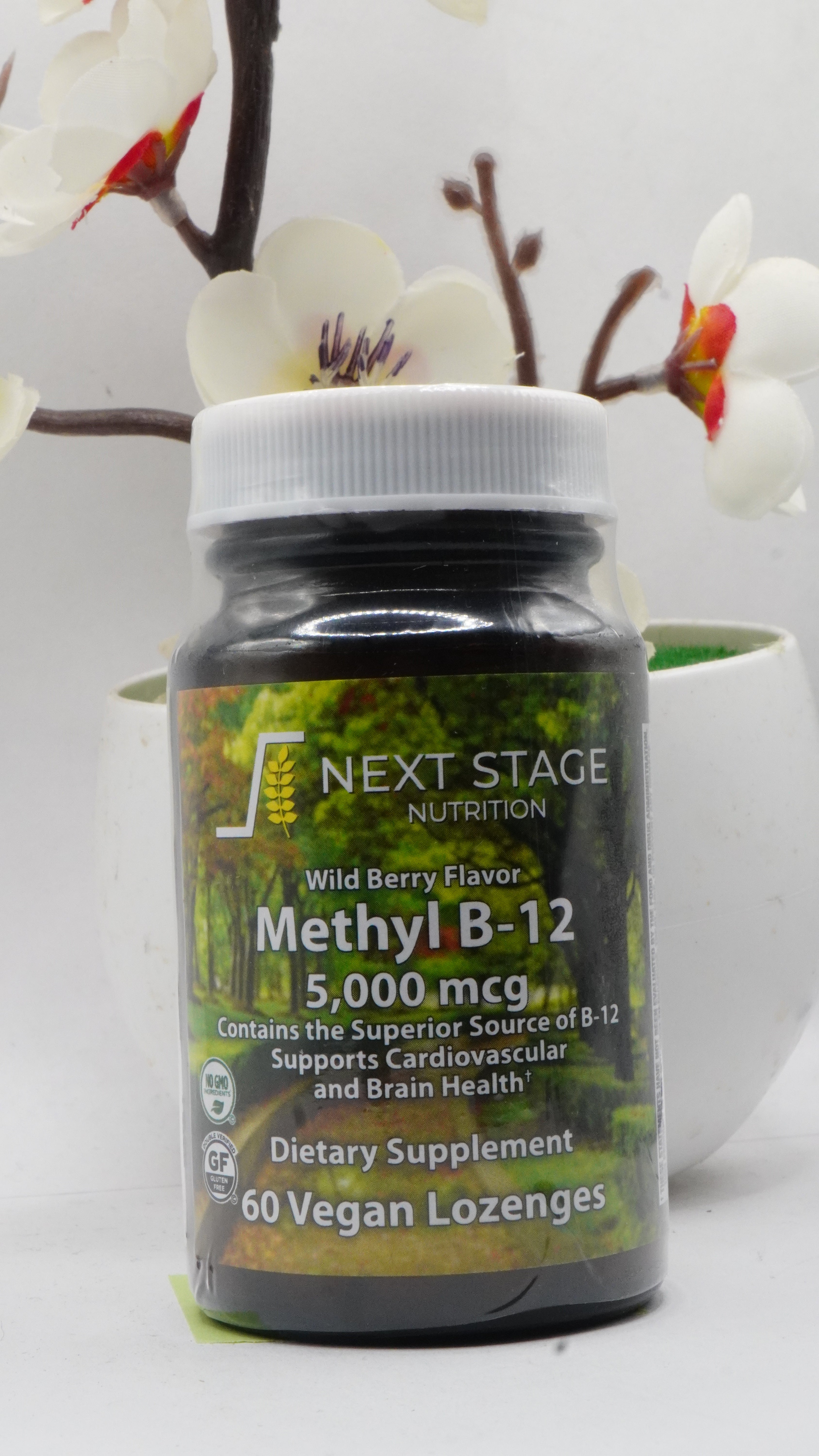 Next Stage Méthyl B-12 5 000 mcg Saveur Baies Sauvages