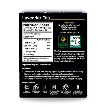 Tisane à la lavande Buddha Teas