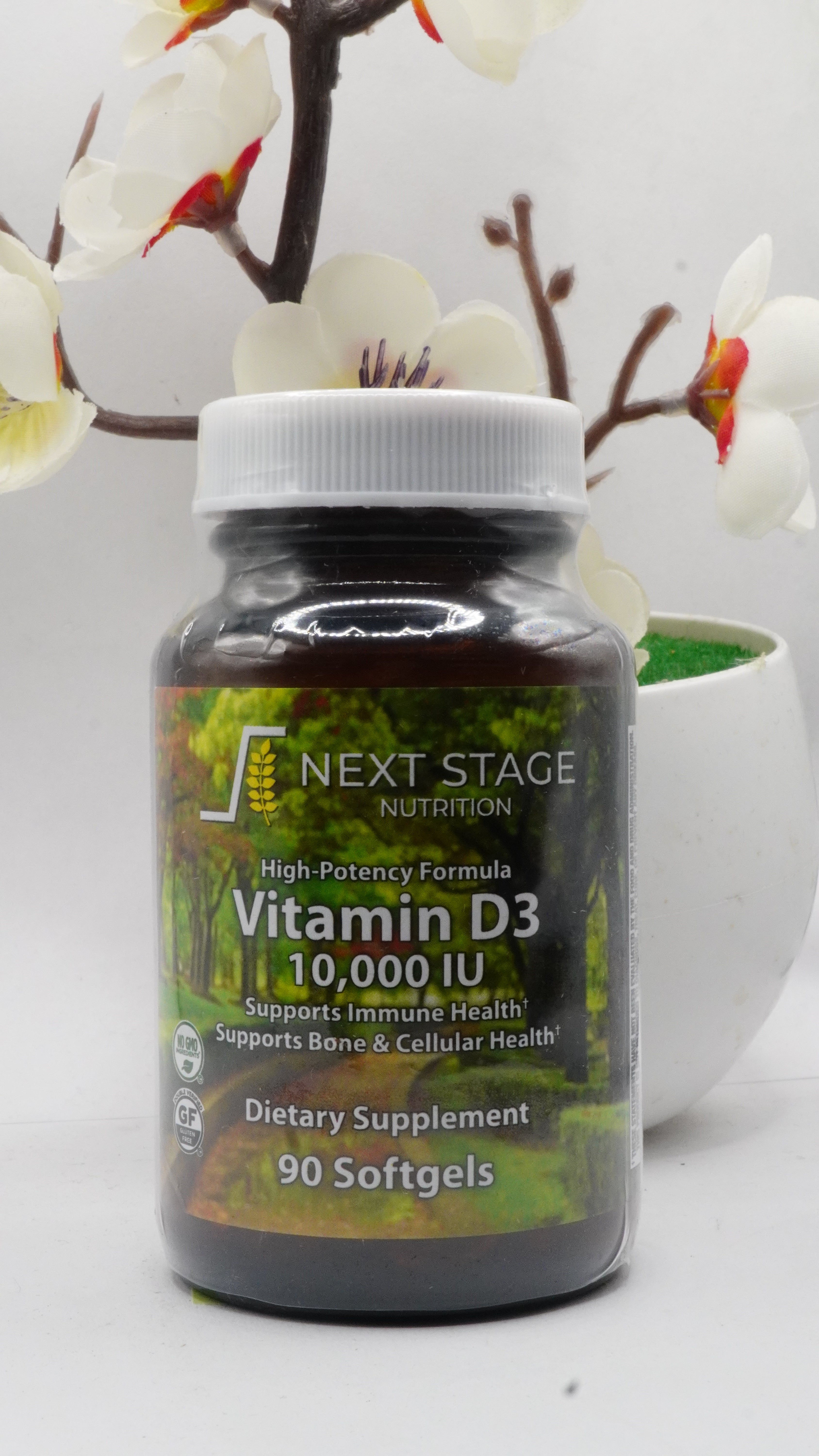 Next Stage Vitamine D3 10 000 UI 90 gélules molles