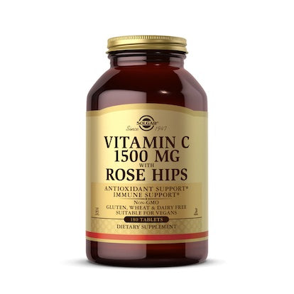 Solgar Vitamine C 1500 mg avec Cynorrhode