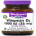 Bluebonnet Vitamin D3 1000 IU (25mcg)