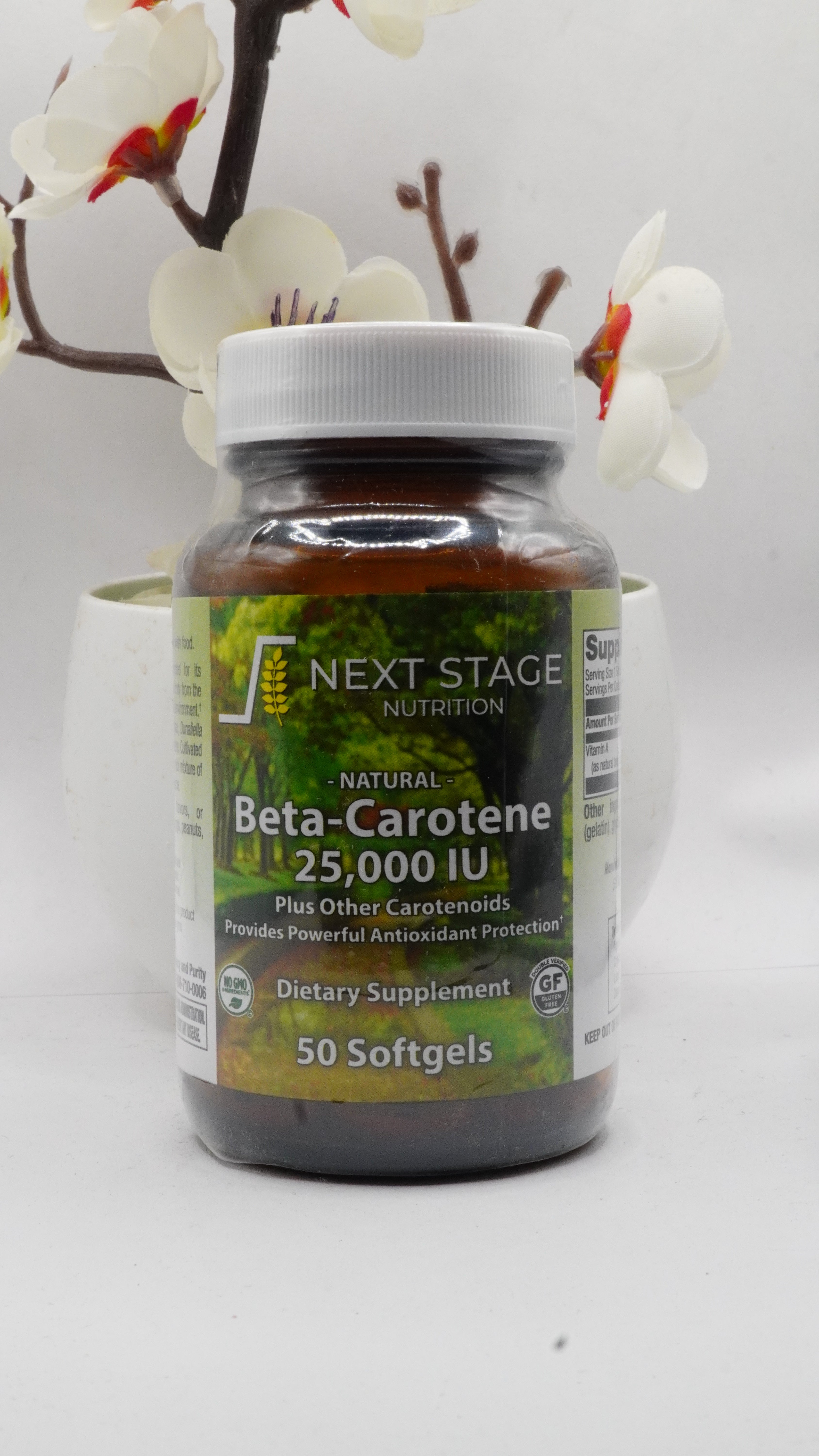Next Stage Bêta-Carotène 25 000 UI 50 Gélules