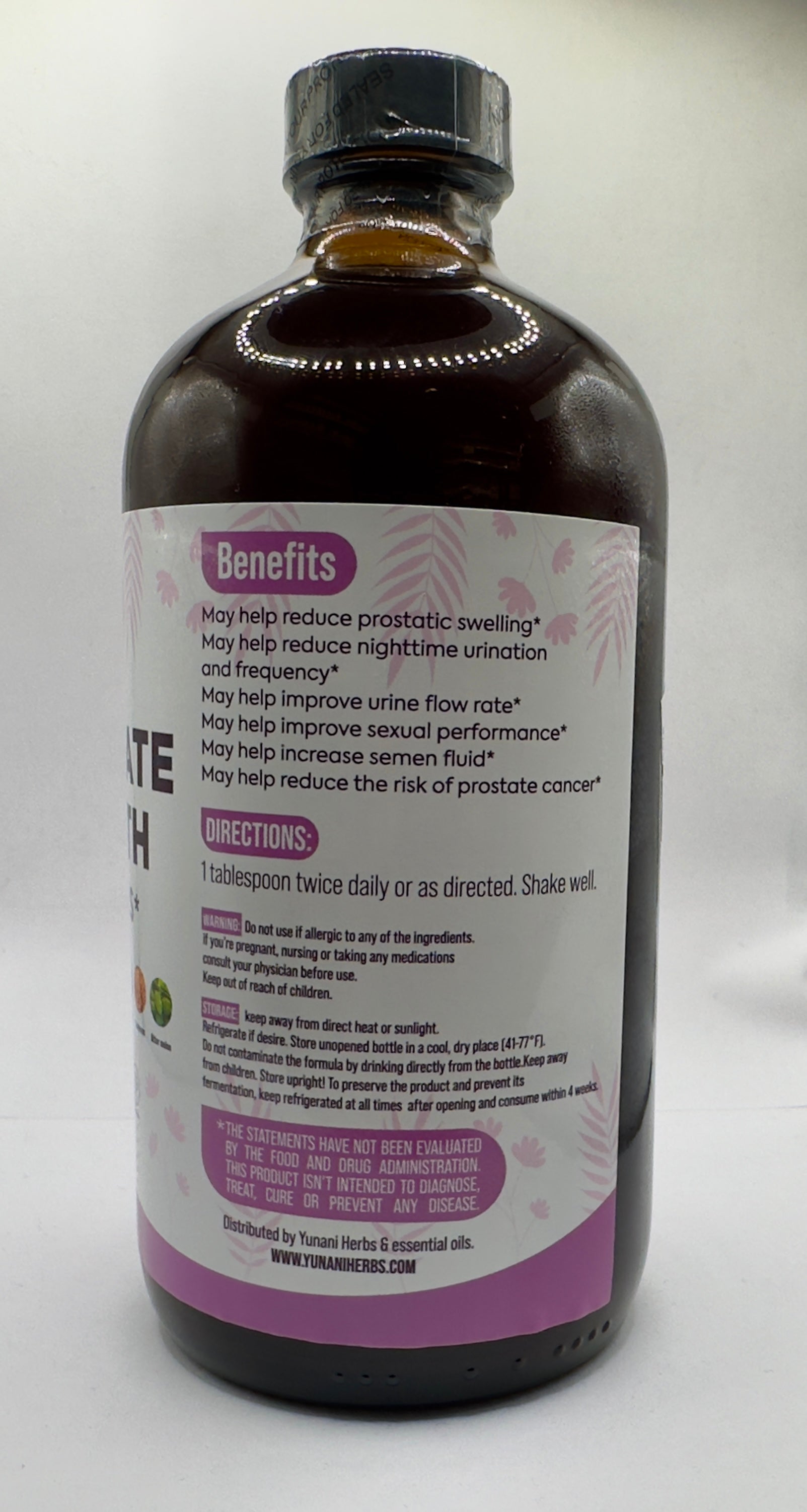 Yunani Herbs Prostate Health Bitters
