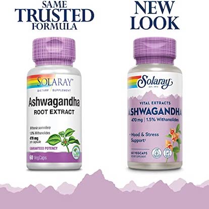 Solaray Ashwagandha Root Extract Capsules