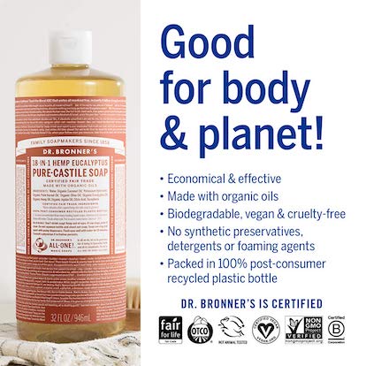 Savon de Castille Pur Eucalyptus Dr. Bronner's