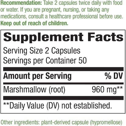 Racine de guimauve Nature's Way