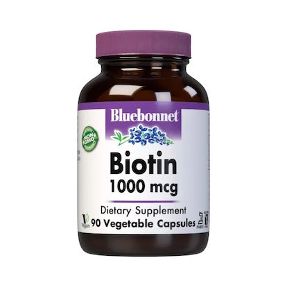 Bluebonnet Biotin 1000 mcg