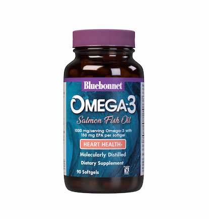 Bluebonnet Omega-3 Salmon Fish Oil Heart Health*