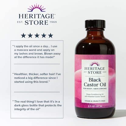 Huile de ricin noire Heritage Store