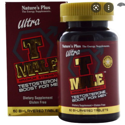 Nature's Plus Ultra T Male Bi-Layered tablets- Testerone Booster for men