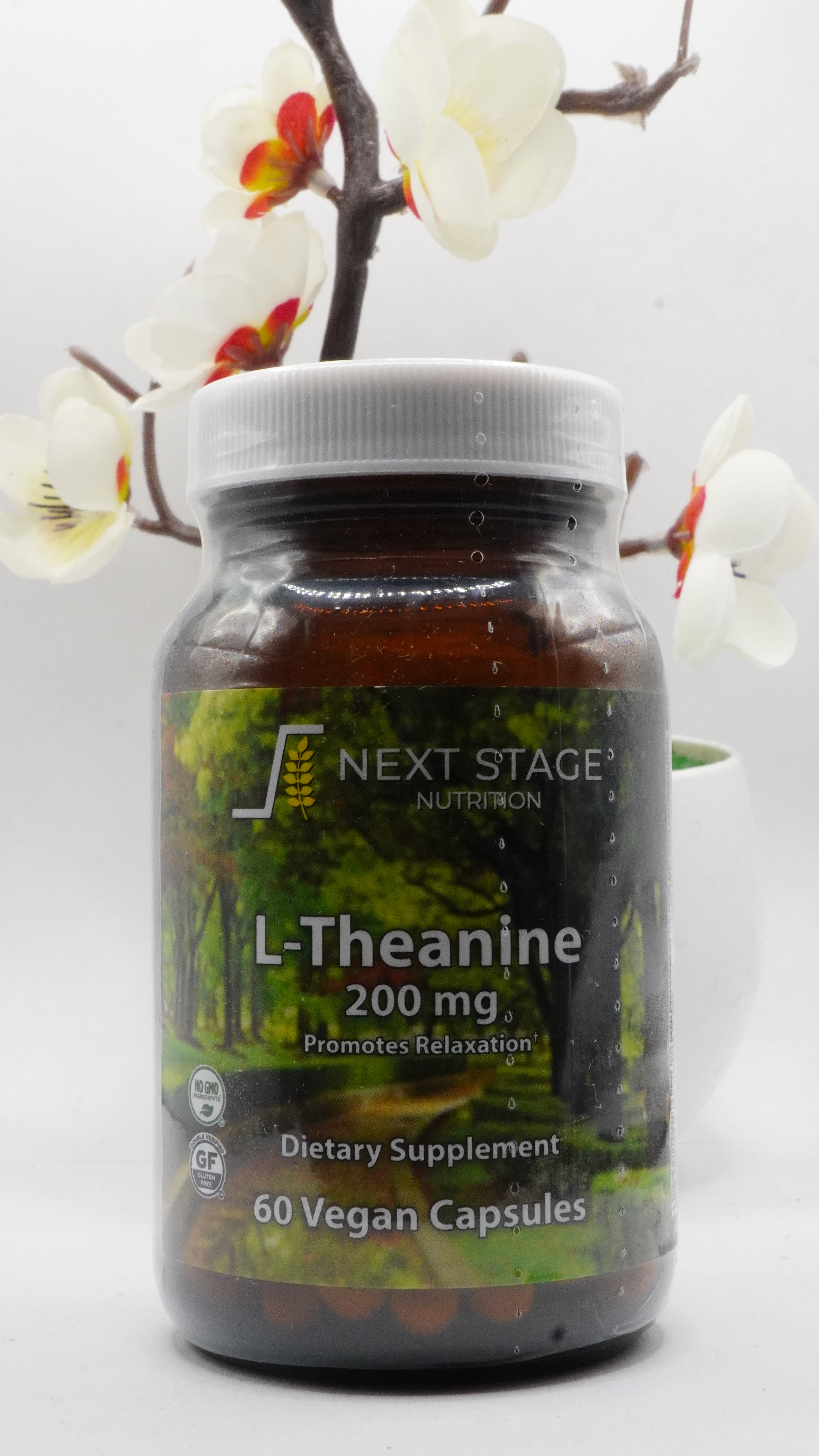 Next Stage L-Théanine 200 mg 60 Gélules Végétaliennes