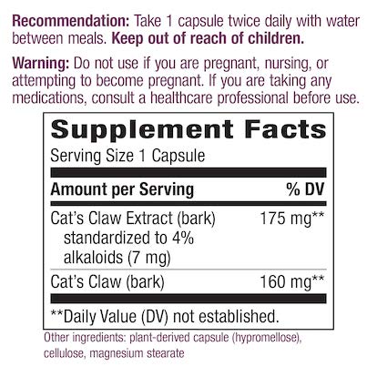 Nature's Way Cat's Claw Extract