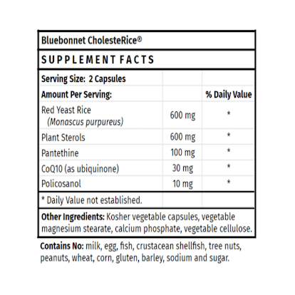 Bluebonnet CholesteRice