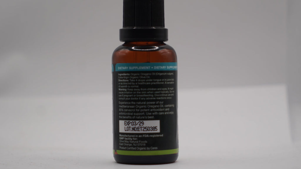 Organic Oregano Oil