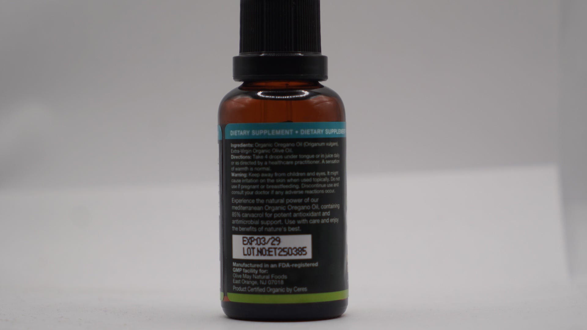 Organic Oregano Oil