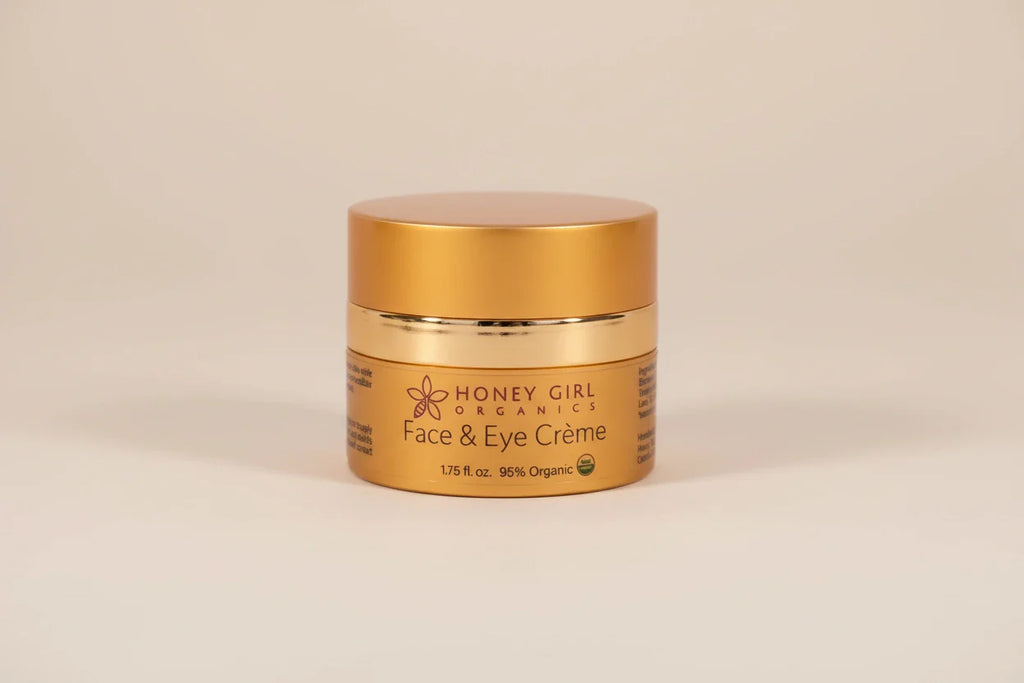 Crème visage et contour des yeux Honey Girl Organics