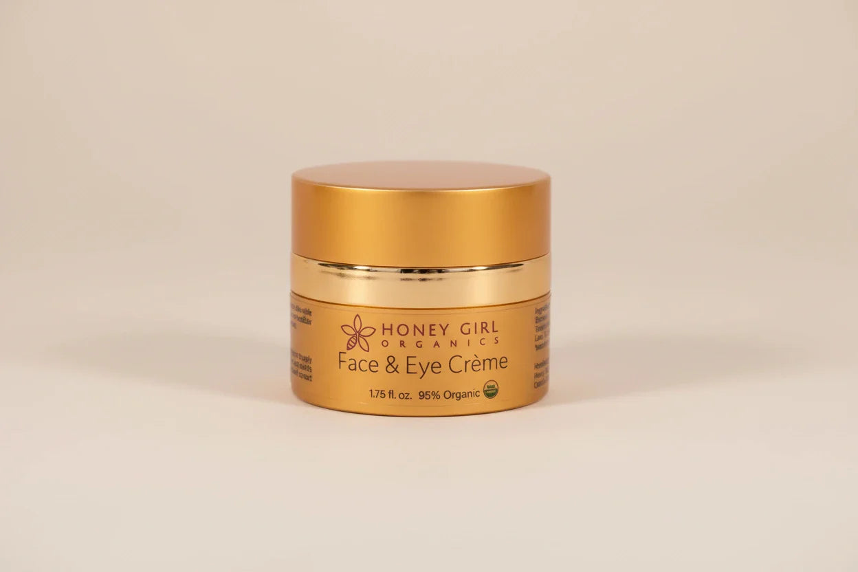 Crème visage et contour des yeux Honey Girl Organics