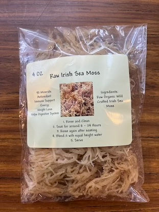 Raw Organic Irish Sea Moss