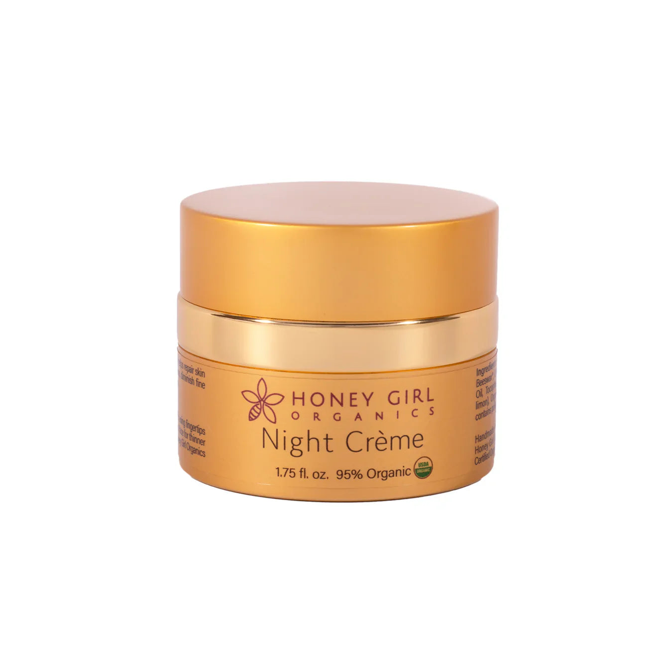 Crème de nuit Honey Girl Organics