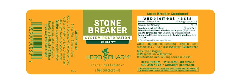 Herb Pharm Stone Breaker