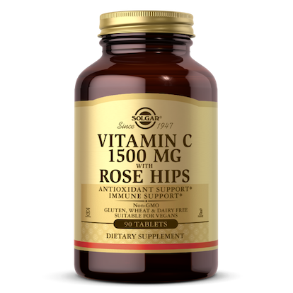 Solgar Vitamine C 1500 mg avec Cynorrhode