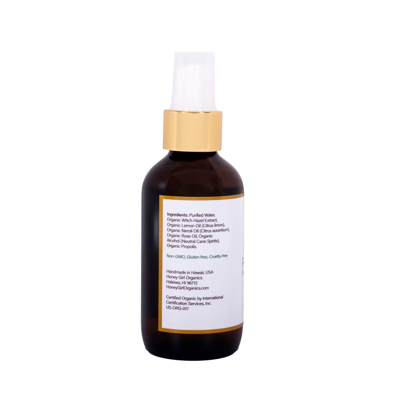 Tonique facial Honey Girl Organics