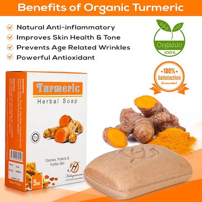 Savon Herbal au Curcuma Herboganic