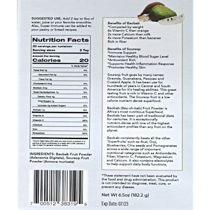 Afrikan Sun Super Immune Formula 6.5 oz