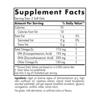 Nordic Naturals Algae Omega Soft Gels