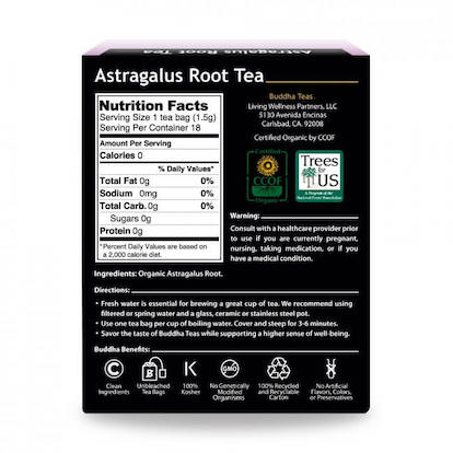 Buddha Teas Astragalus Root Tea