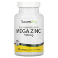 Natures Plus Mega Zinc 100 mg