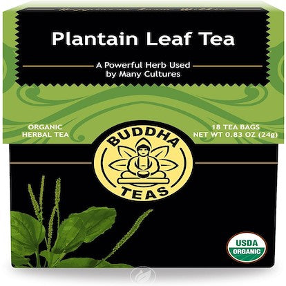 Thé aux feuilles de plantain Buddha Teas