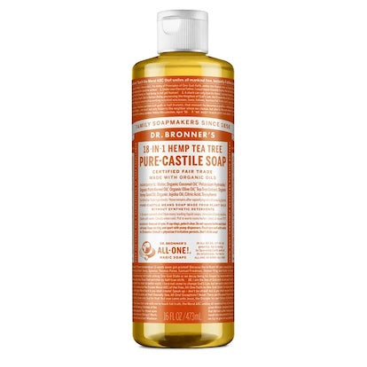 Savon Pur Dr. Bronner's à l'Arbre à Thé