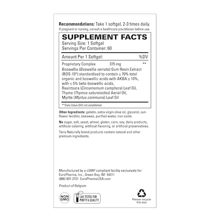 Terry Naturally BosMed Respiratory Support