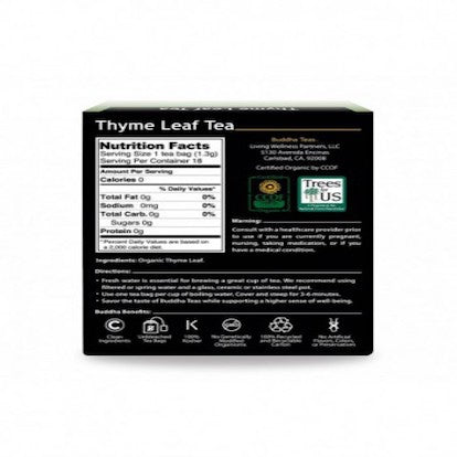 Infusion de Thym Buddha Teas