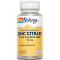 Solaray Zinc Citrate W/ Pumpkin Seed 50 mg